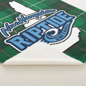 Plaid Sherpa Blanket (Groen) Deken (3/4)