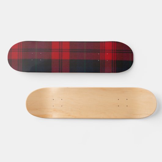 Plaid Skateboard (Horizontaal)