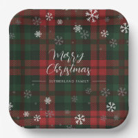 Plaid Sneeuwvlokken Patroon Gepersonaliseerde Wint