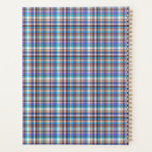 Plaid Stof Geruit Print Patroon-57688 Planner (Achterkant)