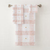 Plaid Strokes Bad Handdoek (Insitu)