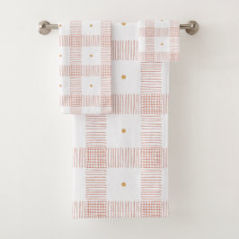 Plaid Strokes Bad Handdoek