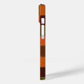 Plaid-style faux patchwork Case-Mate iPhone case (Achterkant / Links)