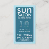 plaid sun salon visitekaartje (Achterkant)