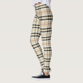 Plaid - Tan - Emo - Leggings (Links)