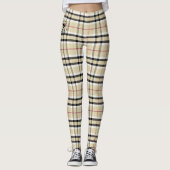 Plaid - Tan - Emo - Leggings (Voorkant)