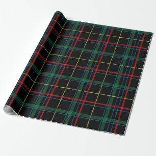 plaid tartan-pakpapier cadeaupapier