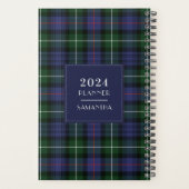 Plaid Tartan Rustic 2025 Planner (Achterkant)