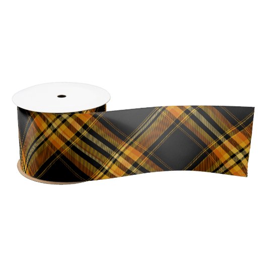 Plaid Tartan Satijnen Lint (Spoel)