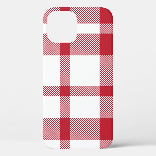 Plaid Tartan Seamless Pattern. Case-Mate iPhone Case (Achterkant)