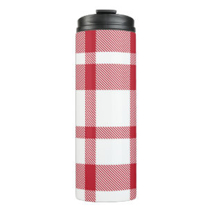 Plaid Tartan Seamless Pattern. Thermosbeker