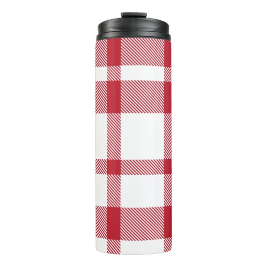 Plaid Tartan Seamless Pattern. Thermosbeker (Voorkant)