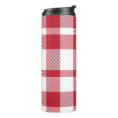 Plaid Tartan Seamless Pattern. Thermosbeker (Gedraaid links)