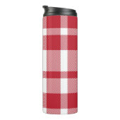 Plaid Tartan Seamless Pattern. Thermosbeker (Geroteerd rechts)