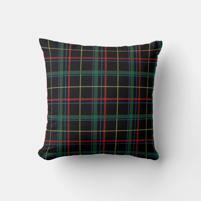 Plaid Tartan Textile Kussen (Voorkant)