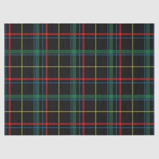 Plaid tartan tissuepapier (Voorkant)