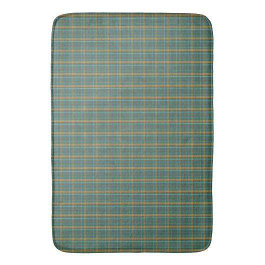 Plaid Twill Design Patroon Badmat (Voorkant Verticaal)