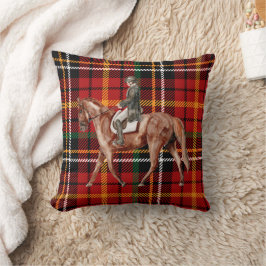 Plaid Vakantie Jockey Paard Lover Kussen