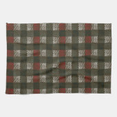 Plaid van dennennaald theedoek (Horizontaal)