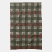Plaid van dennennaald theedoek (Verticaal)