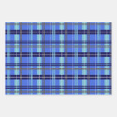 Plaid Verpakkend Document Vlak Blad (Gemengde Reek Inpakpapier Vel (Voorkant 3)