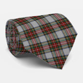 Plaid Wit Rood Groen Mannen Stropdas (Opgerold)