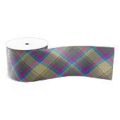 Plaid With Pattern Ribbon Grosgrain Lint (Spoel)
