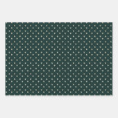 Plaid Woodland Green en Tan Collectie Inpakpapier Vel (Voorkant 3)