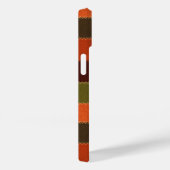 Plaids-geruite namaak patchwork Case-Mate iPhone case (Achterkant / Rechts)