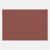 Plain amandelsuiker Henna bruin tinten 3 tinten Inpakpapier Vel (Voorkant 3)