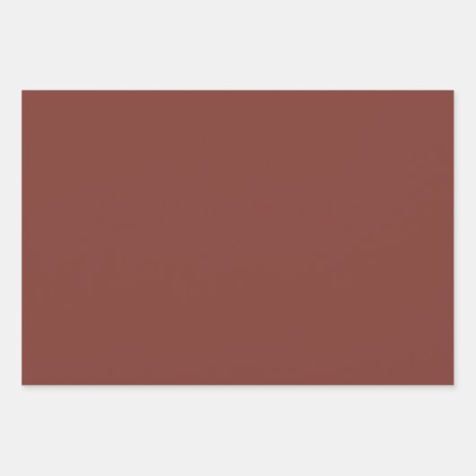 Plain amandelsuiker Henna bruin tinten 3 tinten Inpakpapier Vel (Voorkant 3)