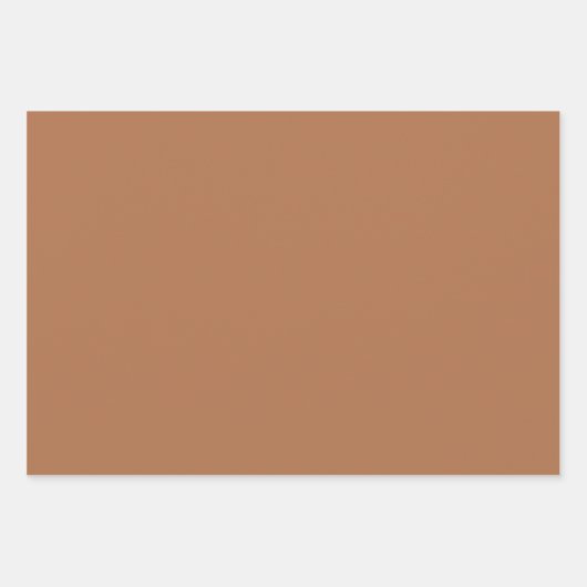 Plain amandelsuiker Henna bruin tinten 3 tinten Inpakpapier Vel (Voorkant 2)