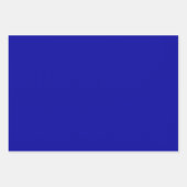 Plain Ancient UA Duke Blue Shades 3 Tones Inpakpapier Vel (Voorkant 3)