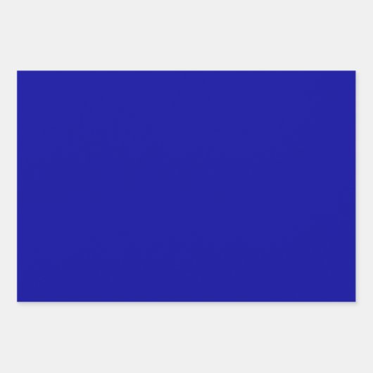 Plain Ancient UA Duke Blue Shades 3 Tones Inpakpapier Vel (Voorkant 3)