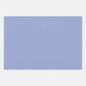 Plain Aqua Coal Ceil Blue Shades 3 Tones Inpakpapier Vel (Voorkant 3)