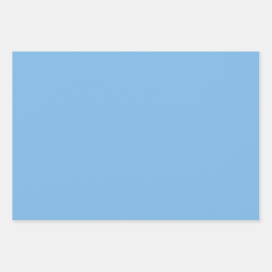 Plain Aqua Coal Ceil Blue Shades 3 Tones Inpakpapier Vel (Voorkant 2)