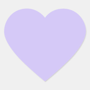 Plain Artistic Pink Paarse : Voeg tekst of afbeeld Hart Sticker