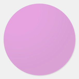 Plain Artistic Pink Paarse : Voeg tekst of afbeeld Ronde Sticker