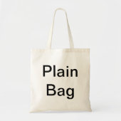 Plain Bag Tote Bag (Voorkant)