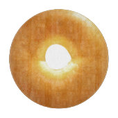 Plain Bagel Round Cutting Board Snijplank (Voorkant)