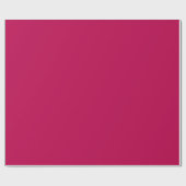 Plain Berry Pink Color Shade Tone Cadeaupapier (Vlak)