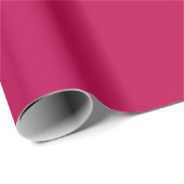 Plain Berry Pink Color Shade Tone Cadeaupapier (Rol Hoek)