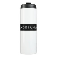 Plain Black White Professional-minimalistische naa