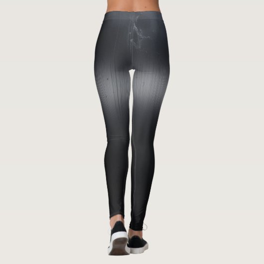 Plain Black Women Leggings –  EverydayComfort (Achterkant)