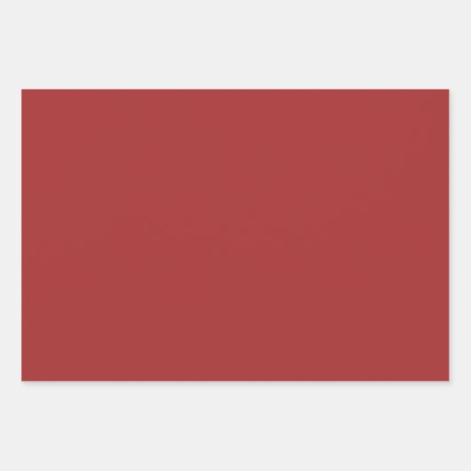 Plain Boston Blood Auburn Red Shades 3 Tones Inpakpapier Vel (Voorkant)