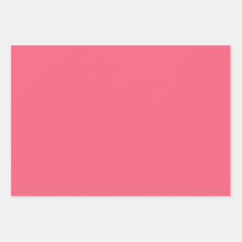 Plain Brink Roos Hot Pink Shades 3 Tones Inpakpapier Vel