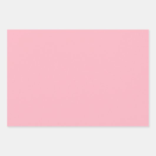 Plain Cameo Queen Sakura Roze tinten 3 tinten Inpakpapier Vel (Voorkant 3)