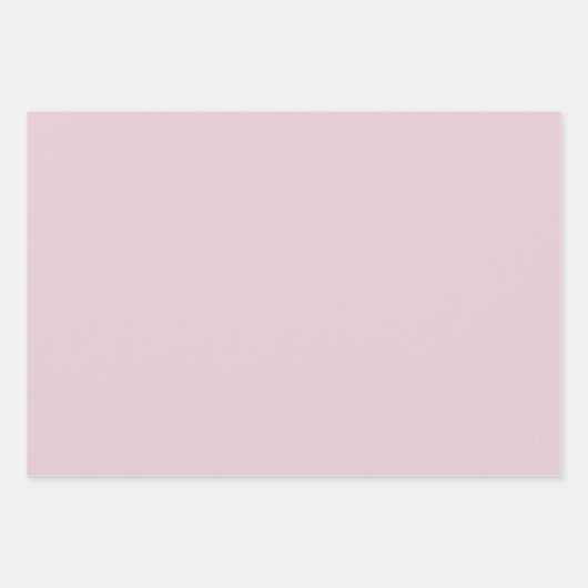 Plain Cameo Queen Sakura Roze tinten 3 tinten Inpakpapier Vel (Voorkant 2)