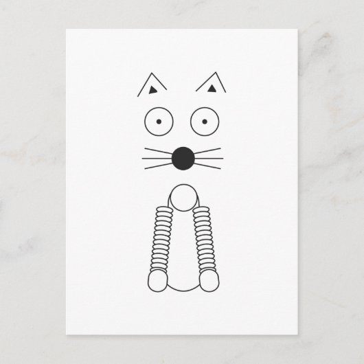 Plain CAT Briefkaart (Voorkant)