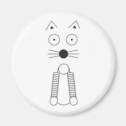 Plain CAT Magneet (Voorkant)